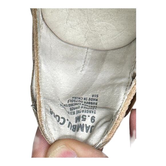 NWT Jambu Tan Leather Women's 9.5 M Shoe Tangerine WJ18TNG54 Memory Foam Relax - Picture 13 of 13